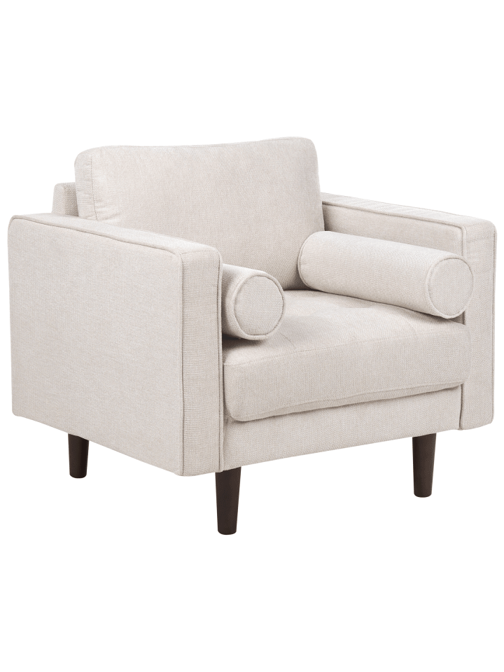 3-tlg Sessel NURMO in Beige/Braun