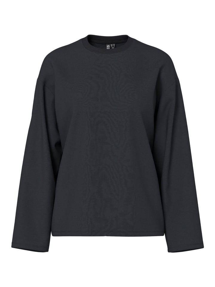 Oberteil mit langen Ärmeln in Black