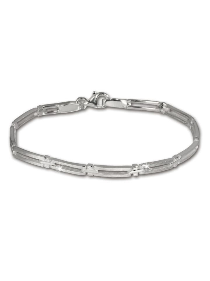 Armband Silber 925 Sterling Silber ca. 19,4cm Fantasiekette