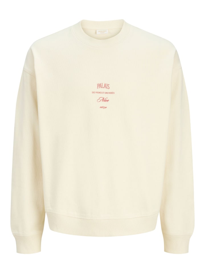 Sweatshirt in Antique White