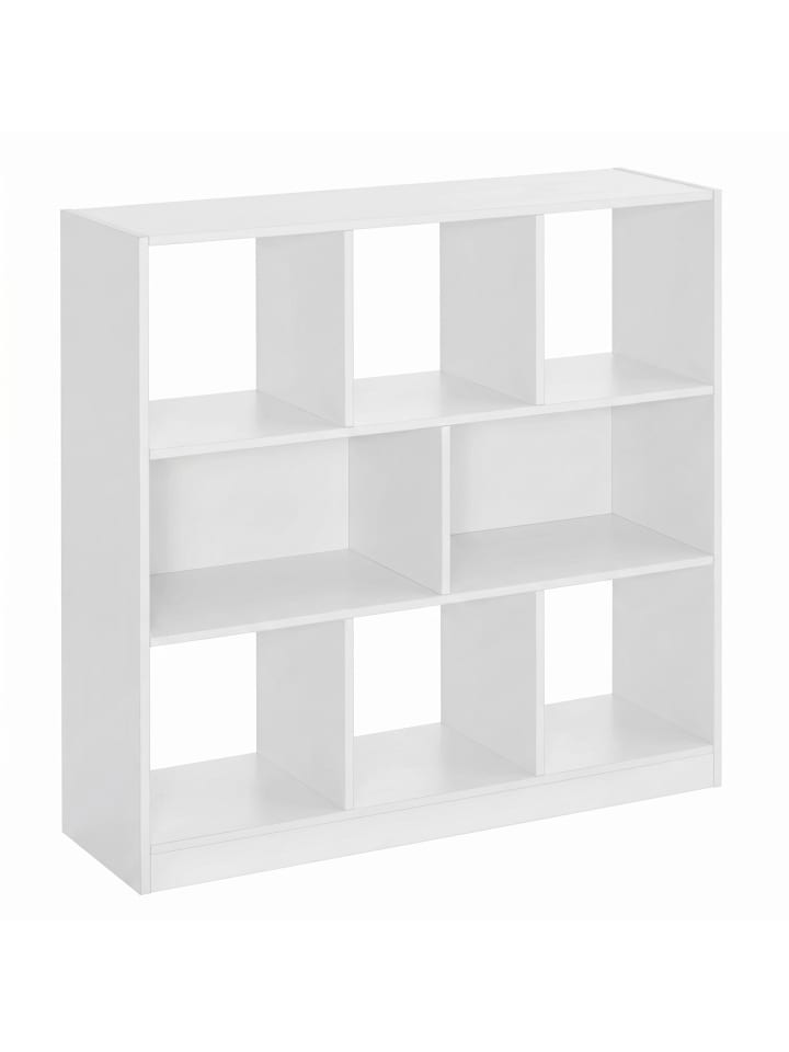 Standregal Custos in Weiß - (B)30 x (H)100.5 x (T)97.5 cm