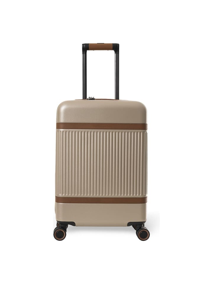 Zuna 4 Rollen Kabinentrolley S 55 cm champagne