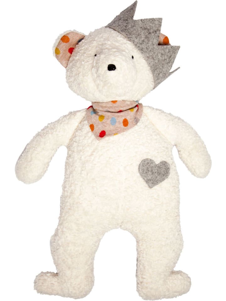 Spieltier XL Teddy mit Krone, Made in Germany, Größe: ca. 56 cm