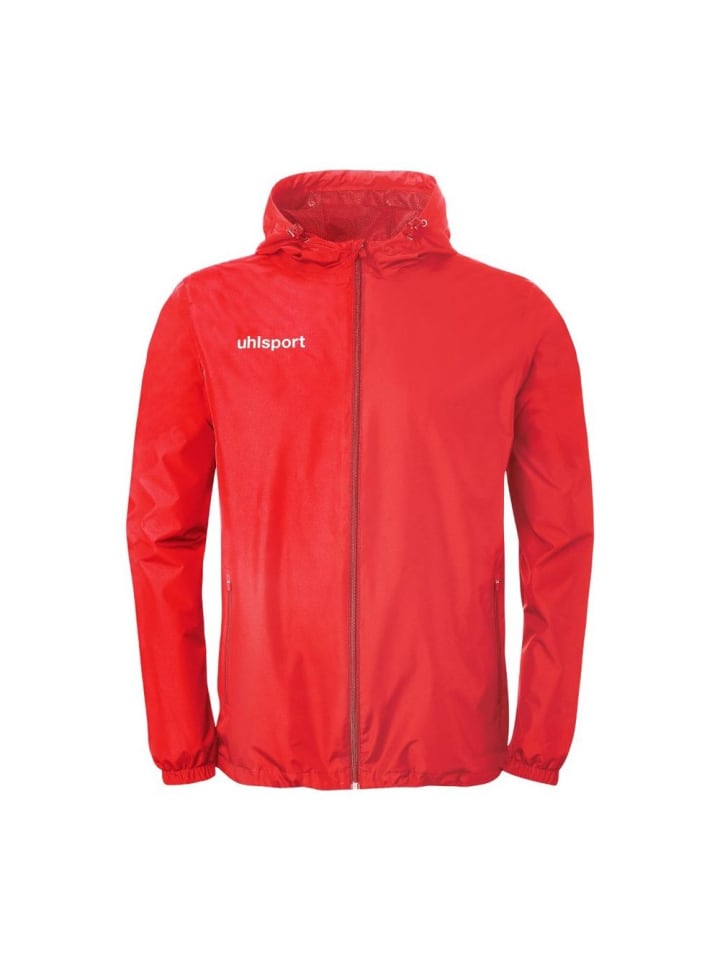 Regenjacke "Essential Regenjacke" in Rot