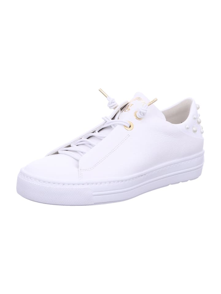 Damen- Schnürschuhe 0078-5476-048/Pauls in Weiß