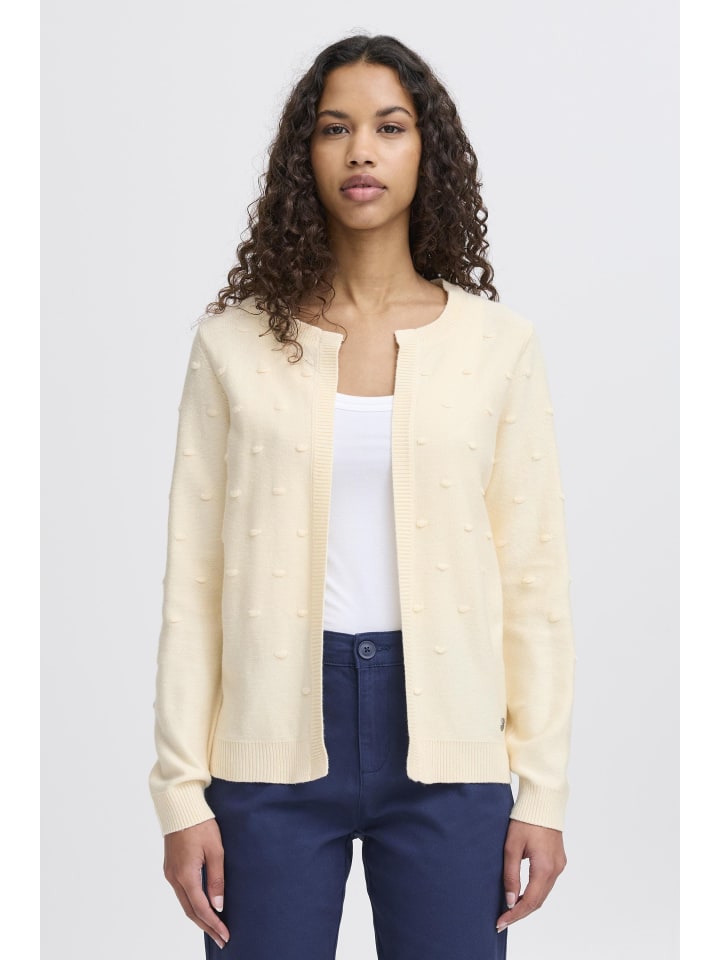 Strickjacke OXKalotta in Beige