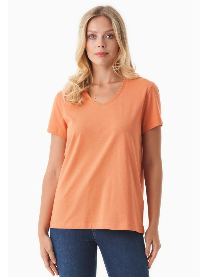 T-Shirt "WCASUAL002" in Stauborange