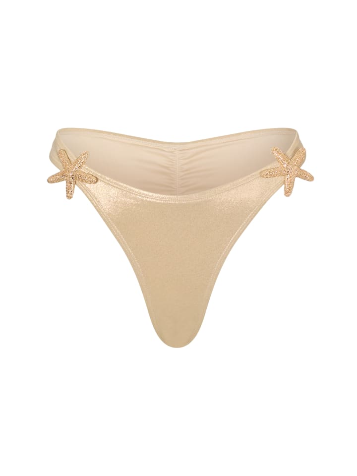 Bikinihose Starfish Fixed in Gold