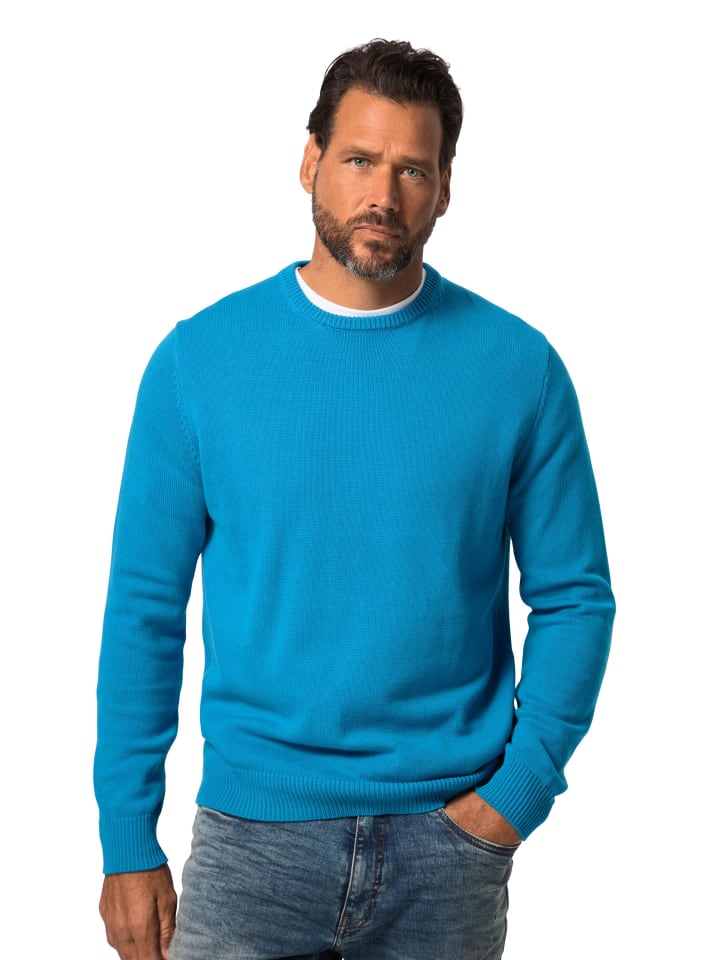 Pullover in aquamarin