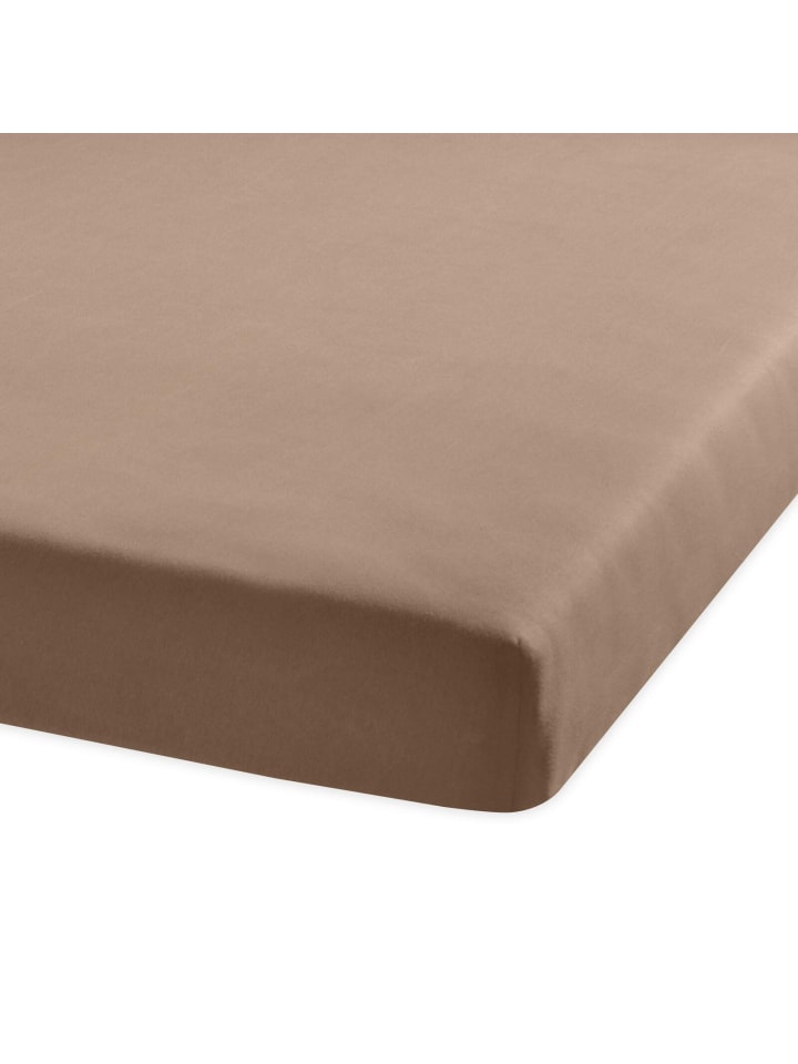Spannbettlaken Multi-Stretch in taupe