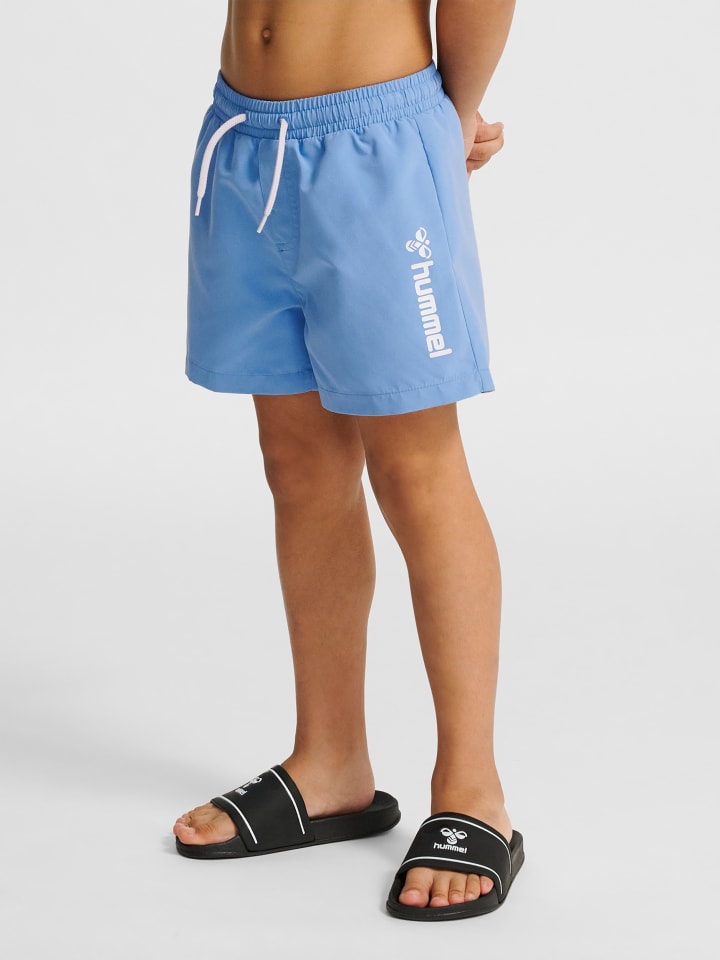 Verstellbare Taille Swim Kurze Hose Hmlbondi Lebensstil Jungen in LICHEN BLUE