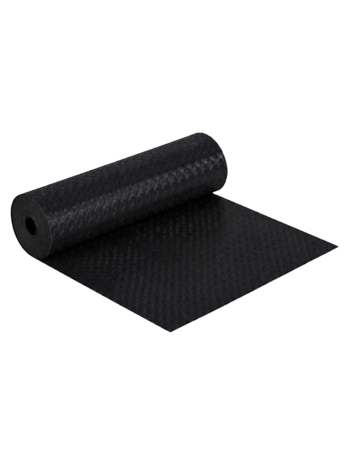Schubladenmatte in Schwarz - 50 x 600 cm