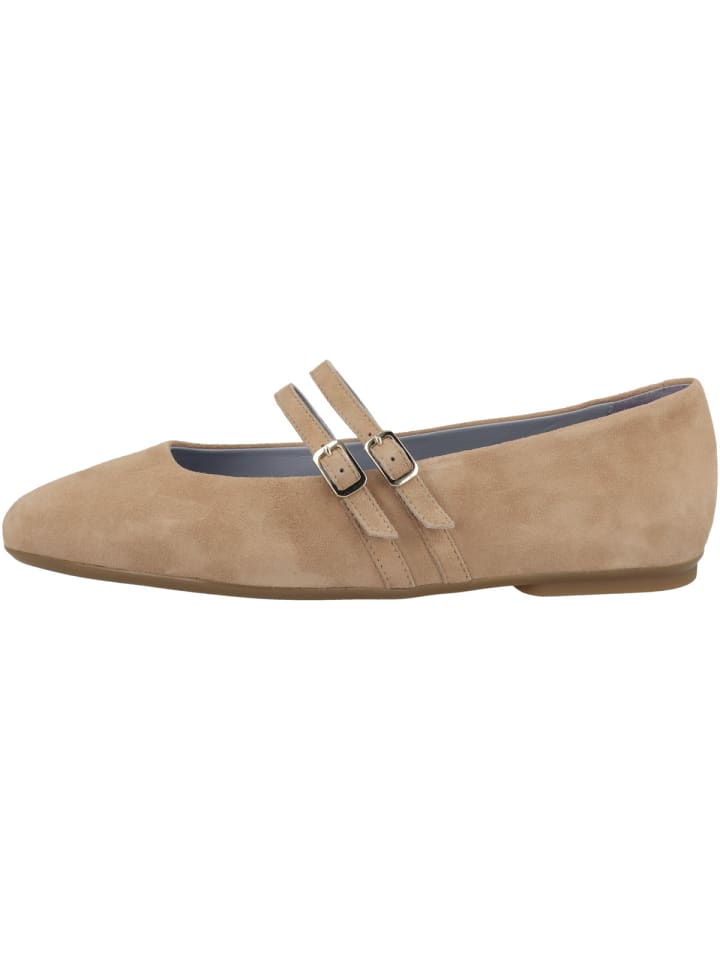 Ballerinas KARLIE in hellbraun