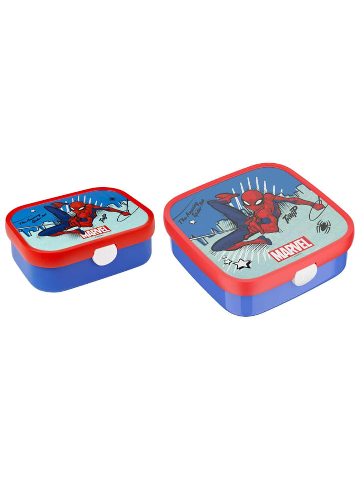 2er Set Brotdosen-Set Campus (2025) in Spiderman