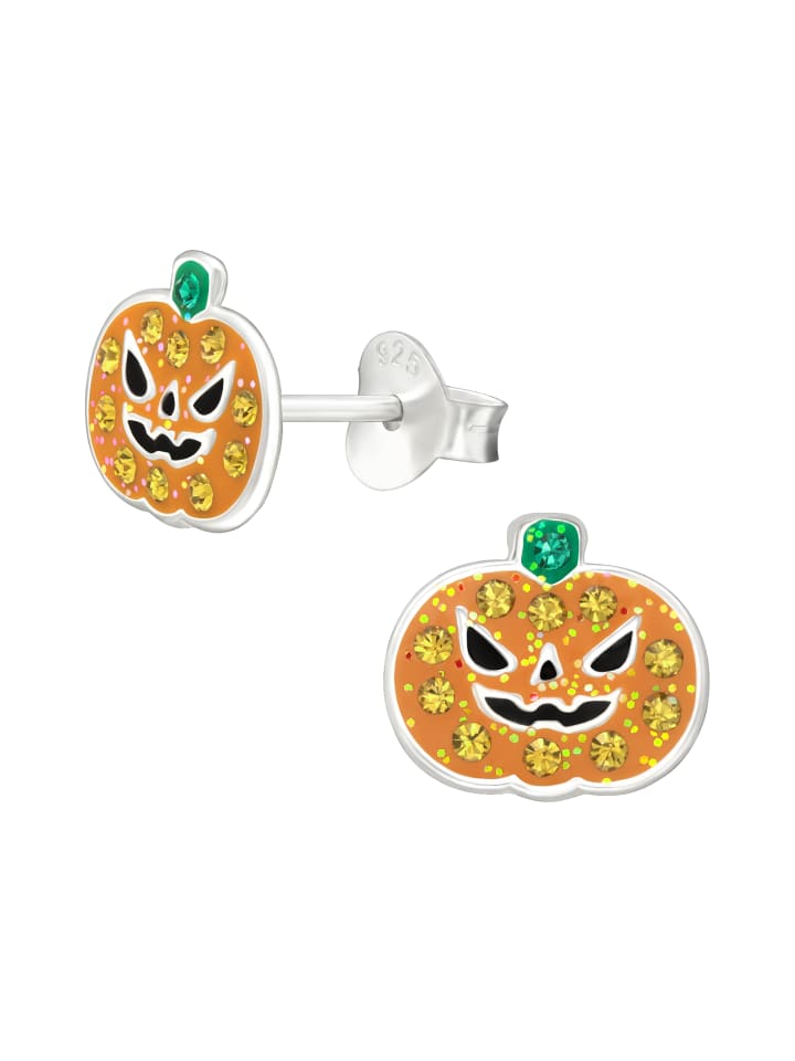 Ohrstecker in Orange