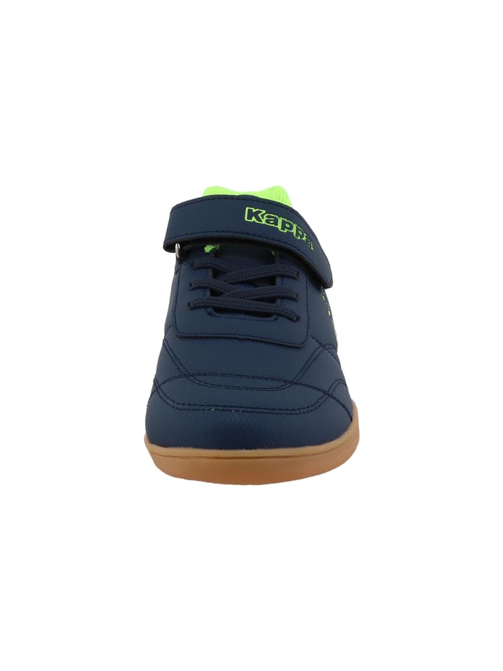 Sneakers in navy/lime
