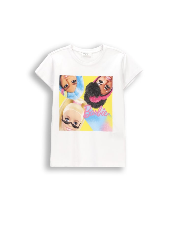T-shirt mit kurzen Ärmeln in weiß