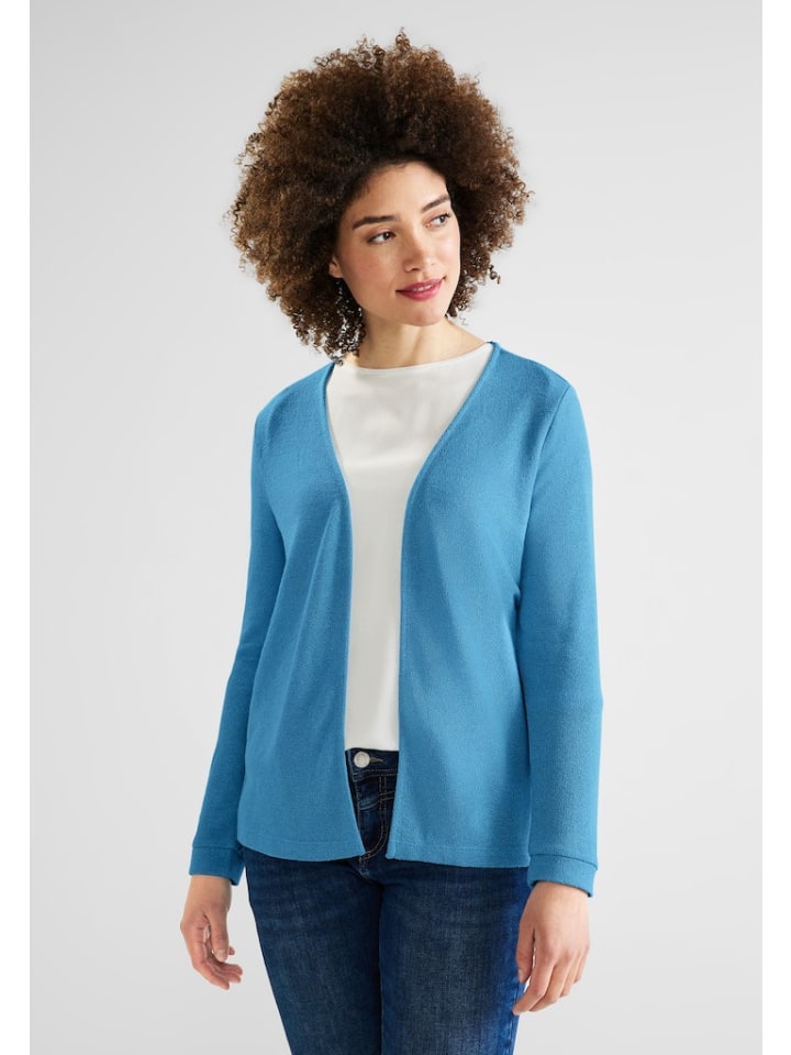 Street One Offene Shirtjacke in Blau günstig kaufen | limango