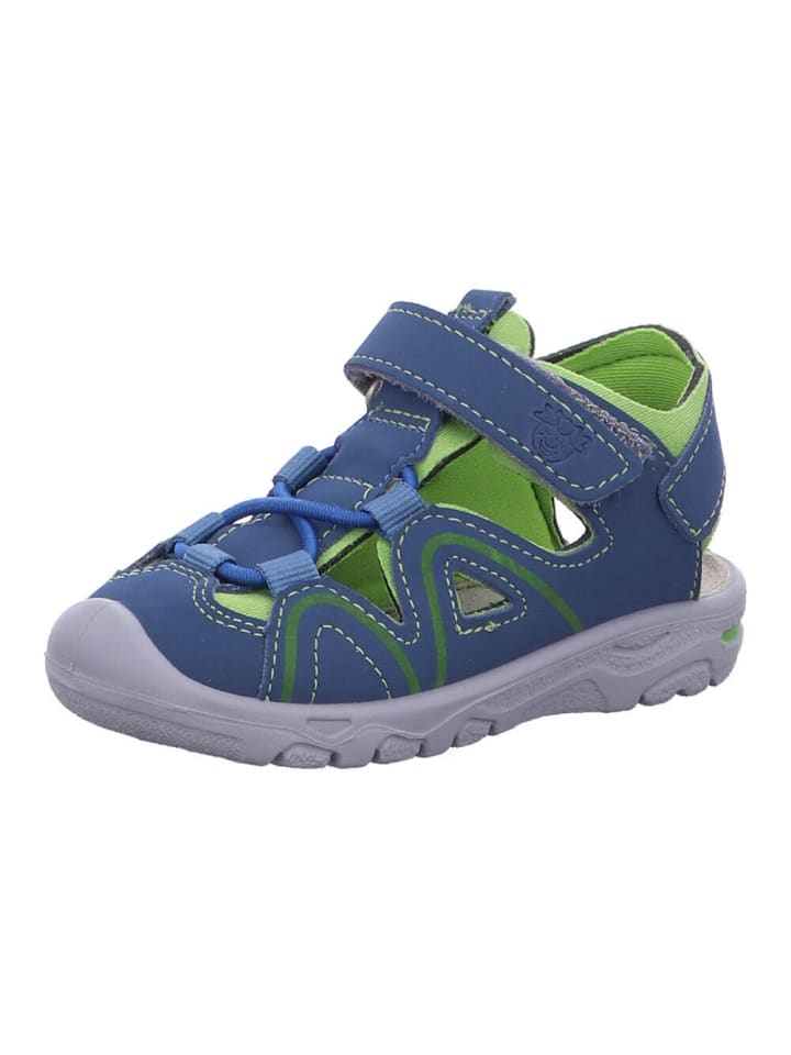 Sandalen GARY in pavone/acido