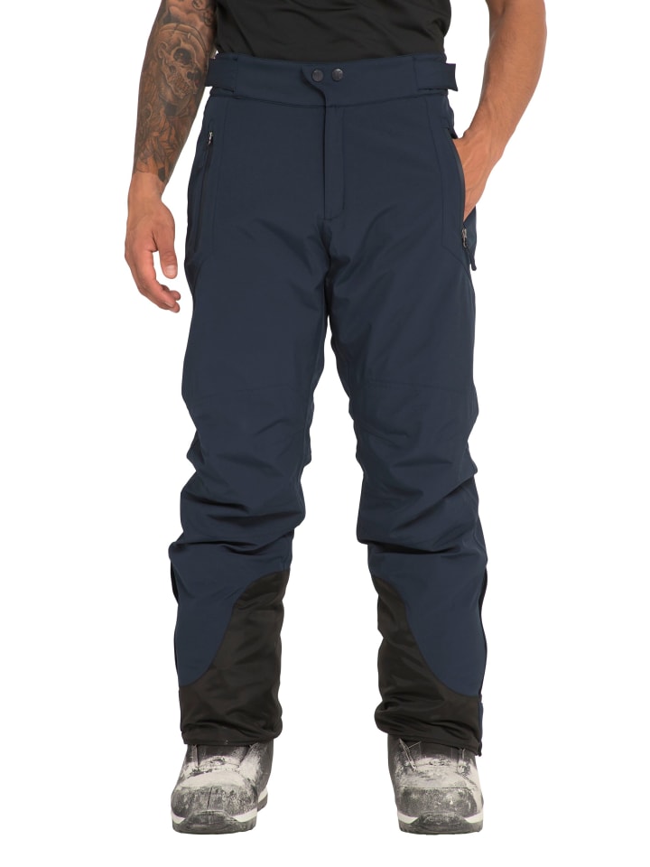 Skihose in navy blau
