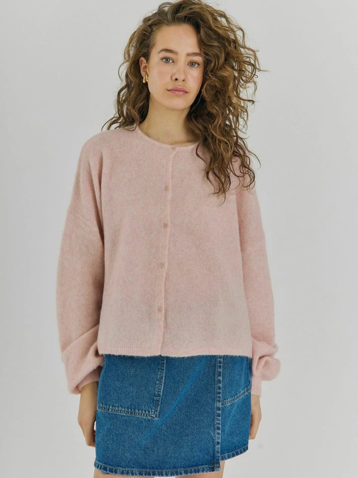 Strickjacke Halli in Light pink