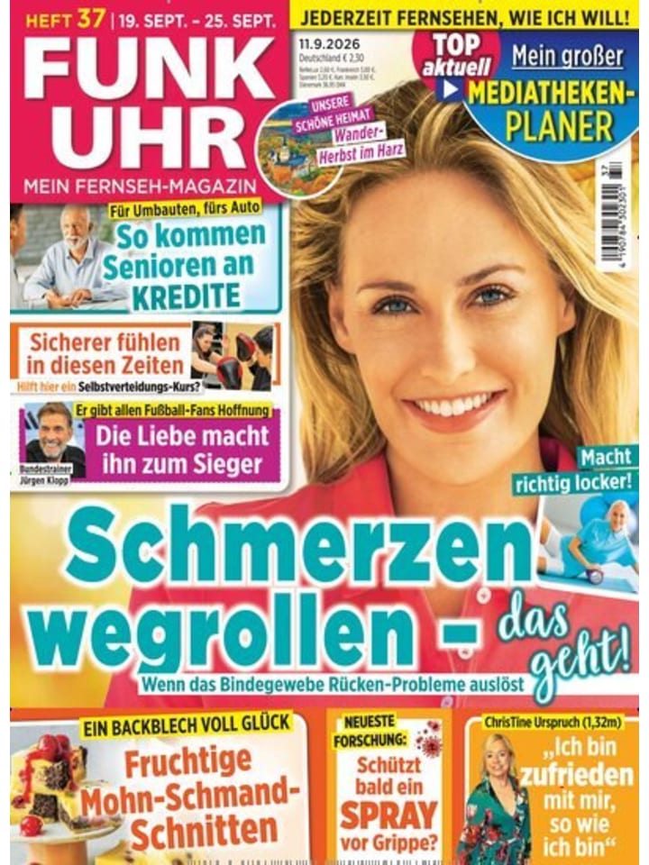 52 x FUNK UHR Zeitschrift (Gutschein für Jahres Abo)