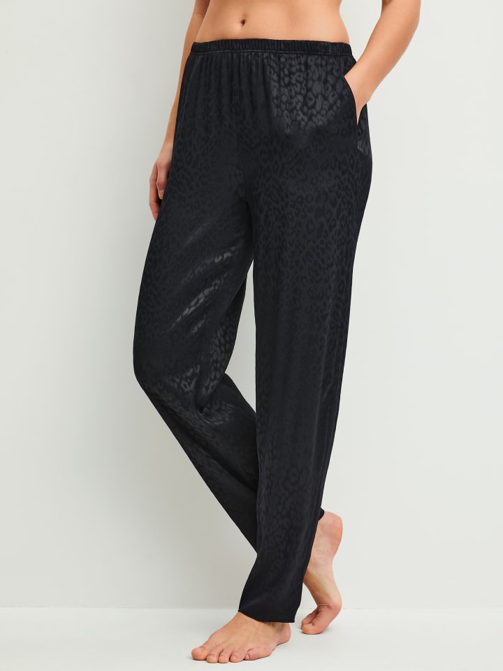 Pyjamahose in schwarz