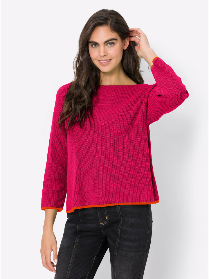 Pullover in pink