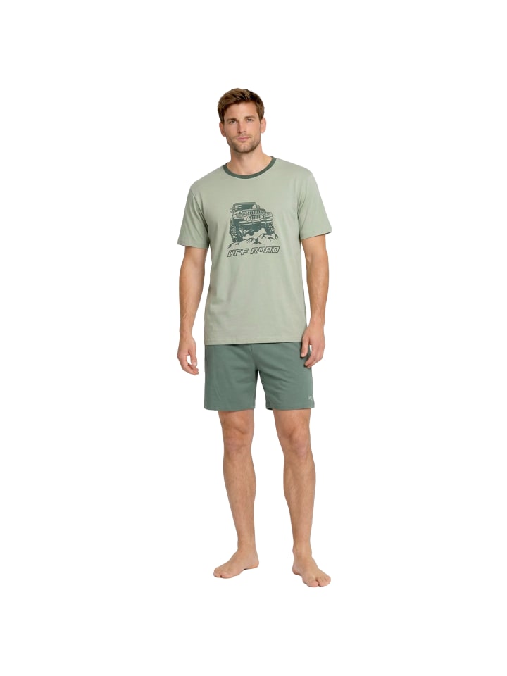 Schlafanzug in Green