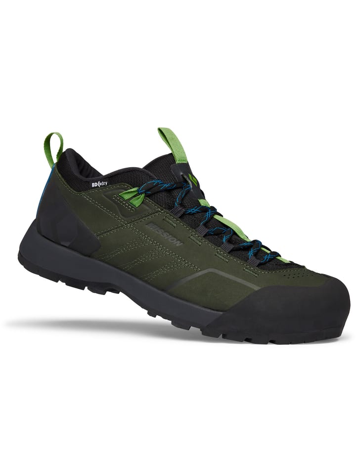 MMISSILEATHER LOWWP APPROACH SHOE in Tannengrün