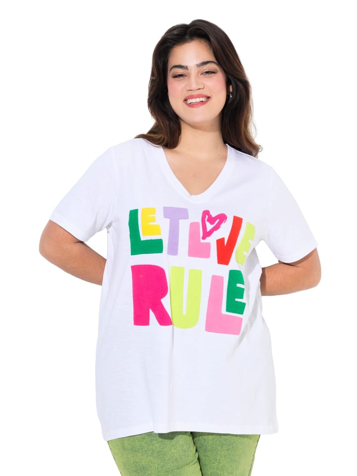 Shirt in schneeweiß