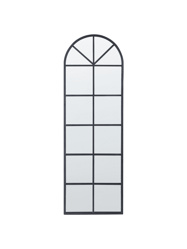 Wandspiegel BROUAGE in Schwarz - (W) 40 x (H) 120 x (L) 3 cm Vertikal