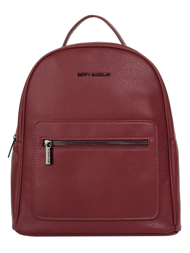 Rucksack Kunstfaser in rot