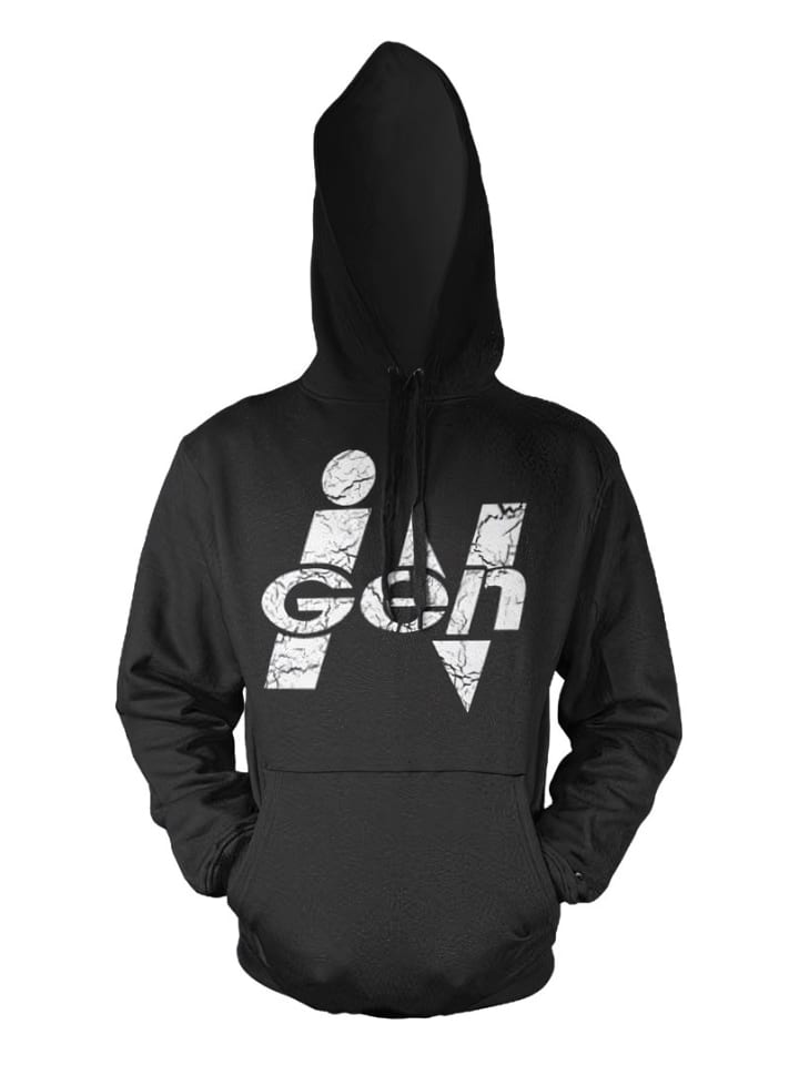 Hoodie in Schwarz