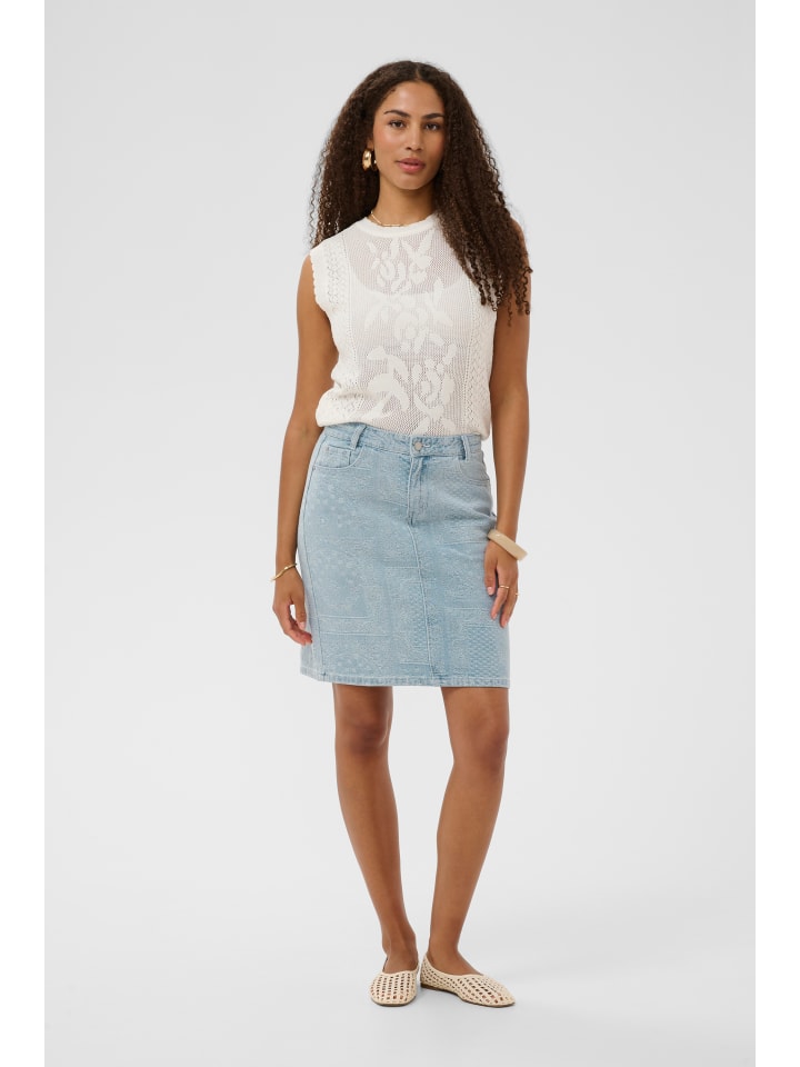 Denimrock CRLucy A-shape in Blue Denim Jacquard