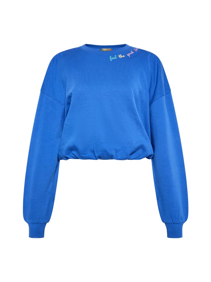 Women Sweatshirt in Kobaltblau
