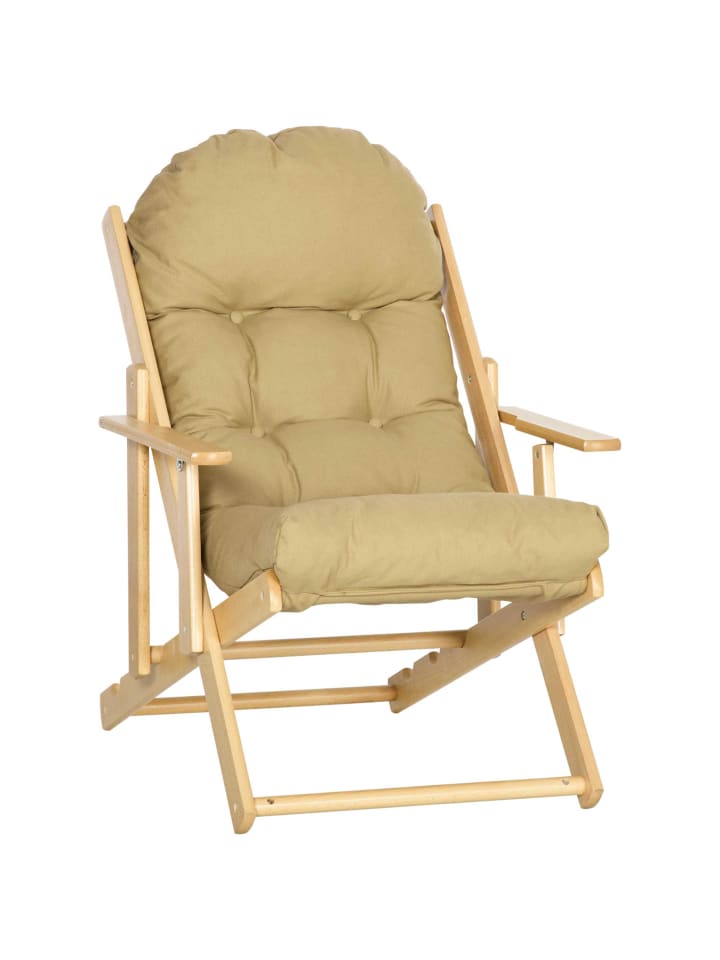 Relaxsessel in Braun 71L x 89B x 96H cm