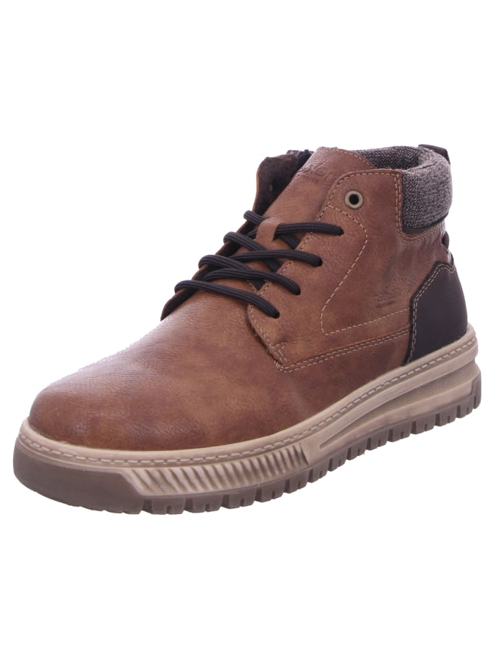 Schnürstiefel in braun