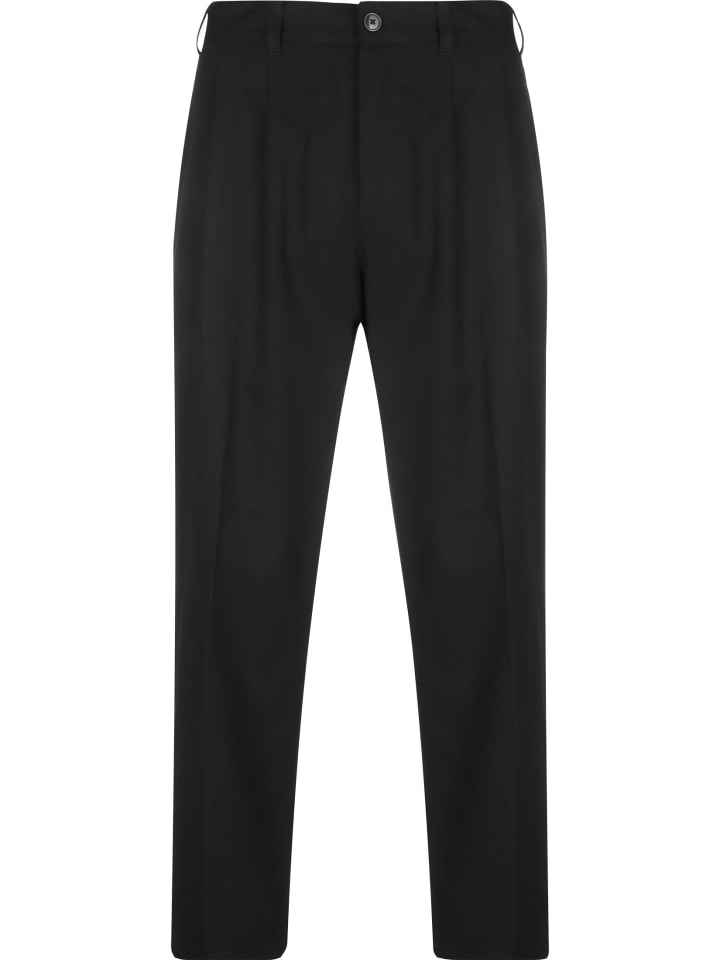 Trousers - Chino in black