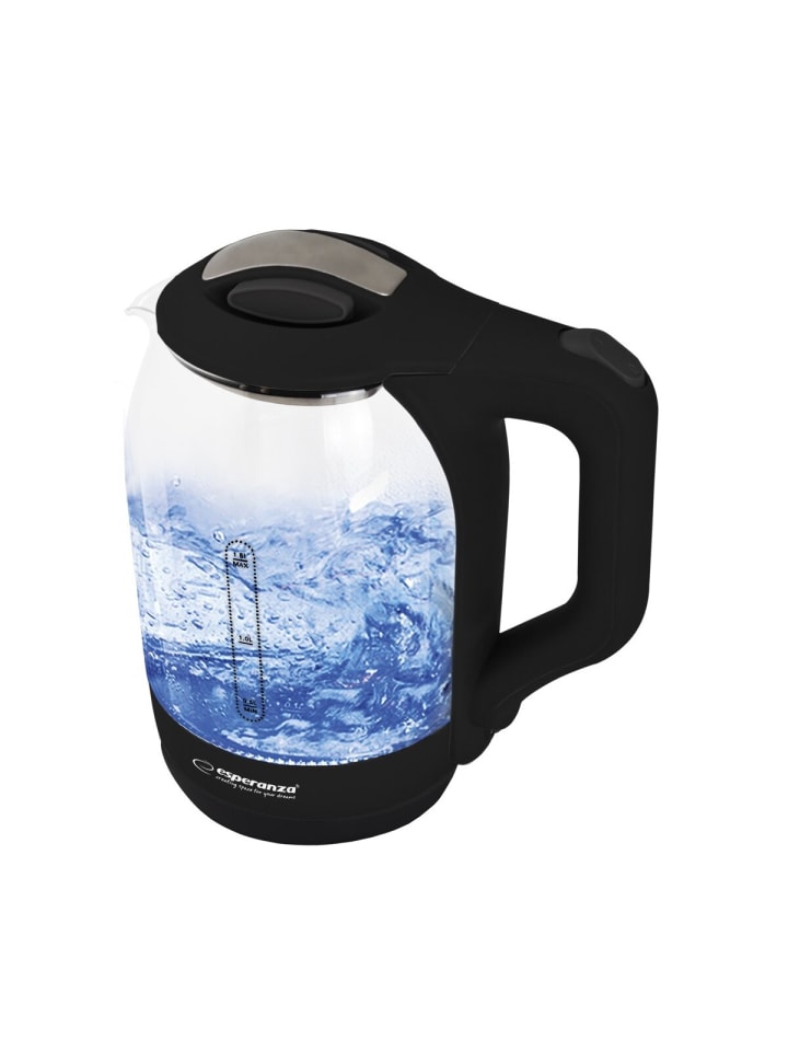 Yukon Glas Wasserkocher 1,7L
