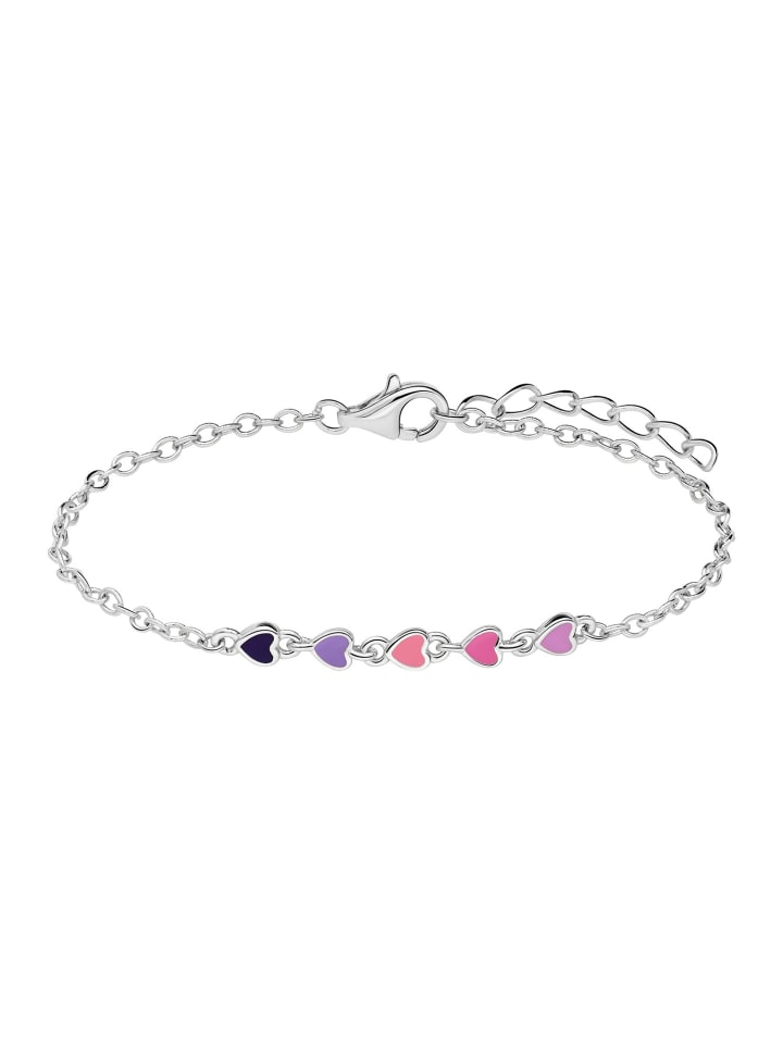 925 Silber Armband  Herz