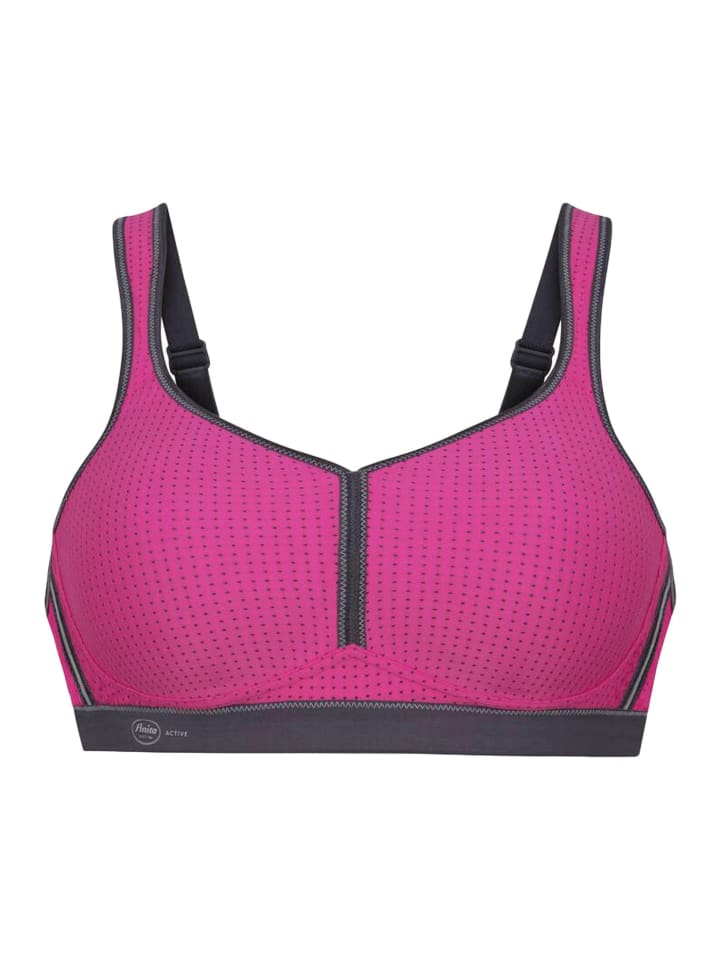 Sport-BH Performance in Pink / anthrazit