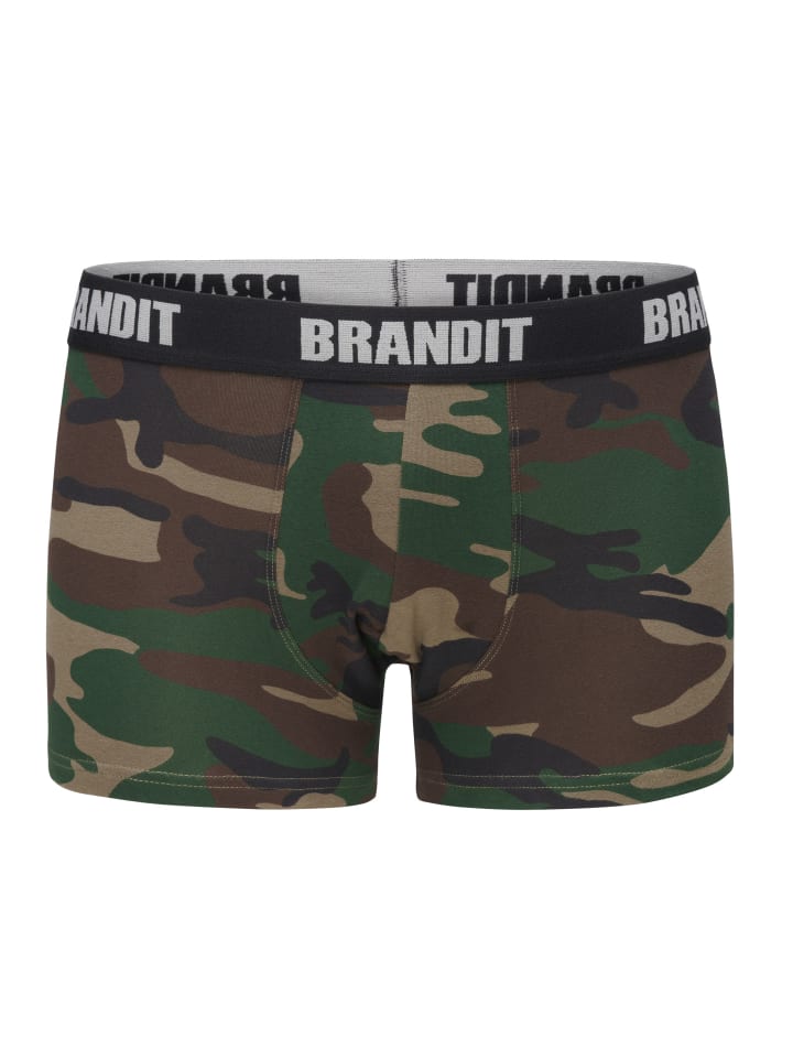 Boxershort in woodland/black