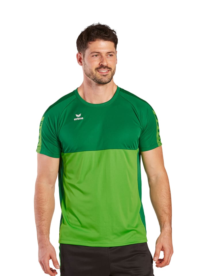 Herren Six Wings T-Shirt in green/smaragd