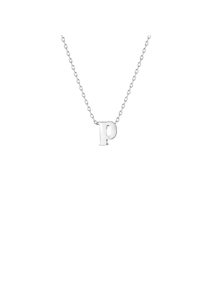 Halskette "Buchstabe P" Buchstabe