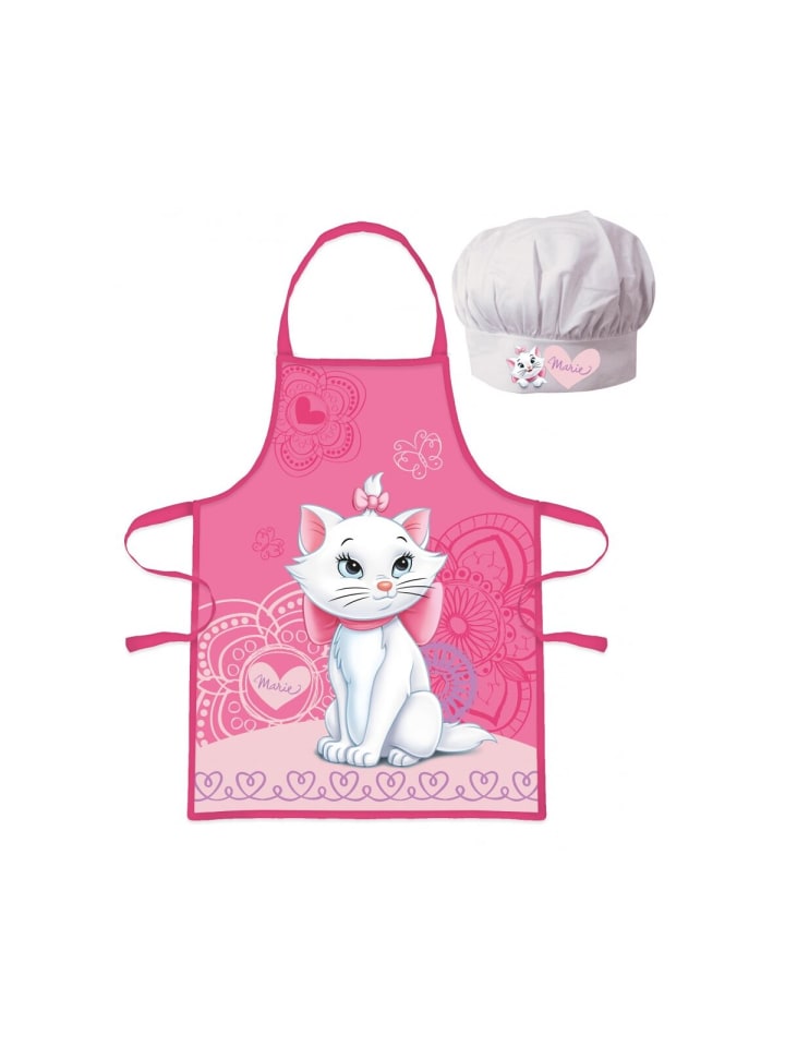 Marie Whiskers Kinder Schürze 2-teiliges Set