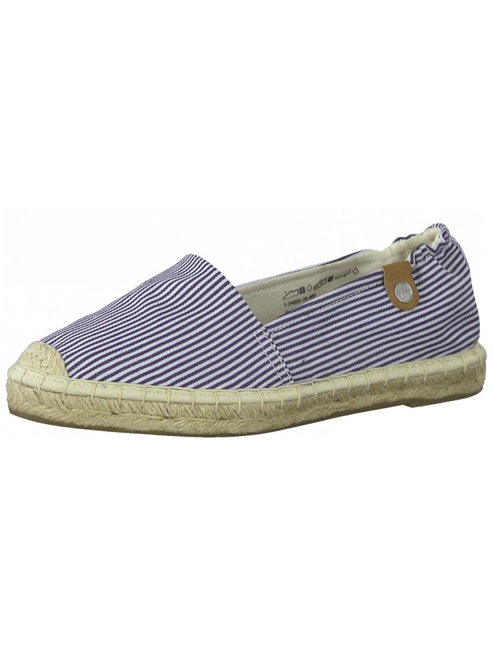 Halbschuhe blau