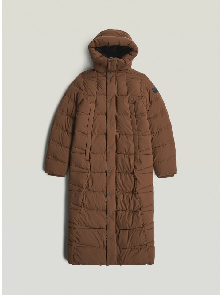 Whistler Long Puffer Jacke potting soil