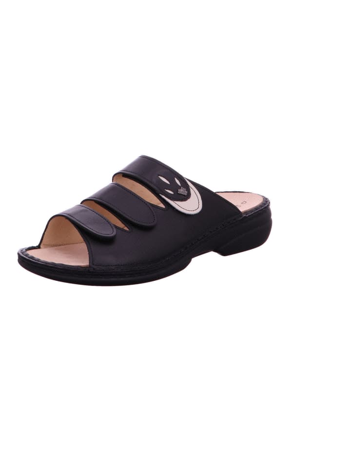 Pantolette in schwarz