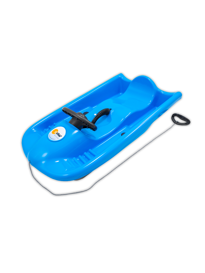 Schlitten "Snow Flyer" in Eisblau